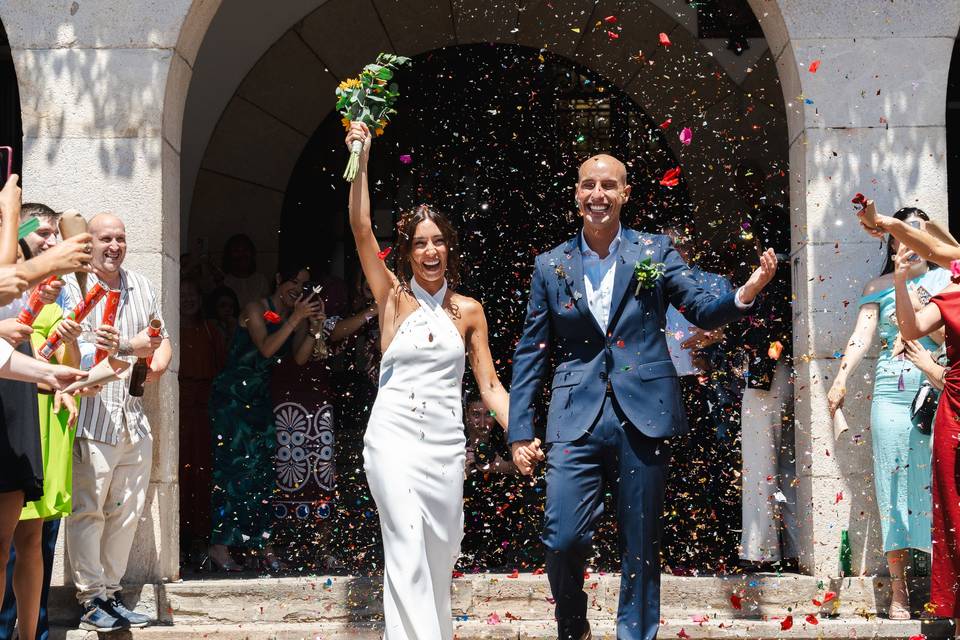 La boda de Ane y David