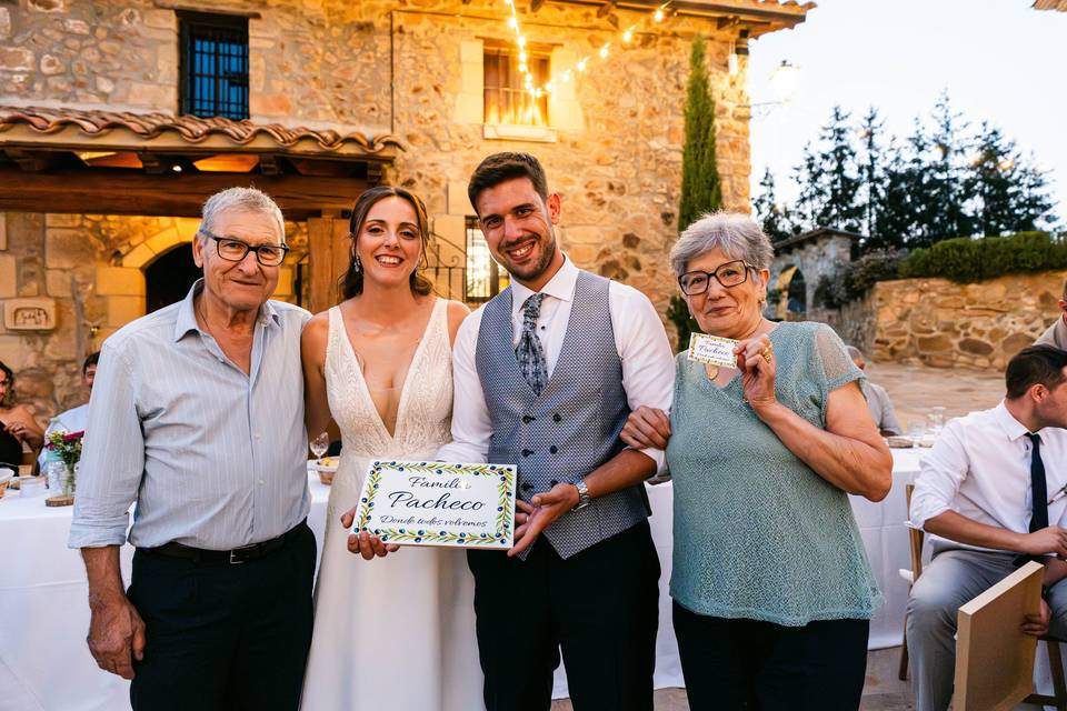 La boda de Alba y Arnau
