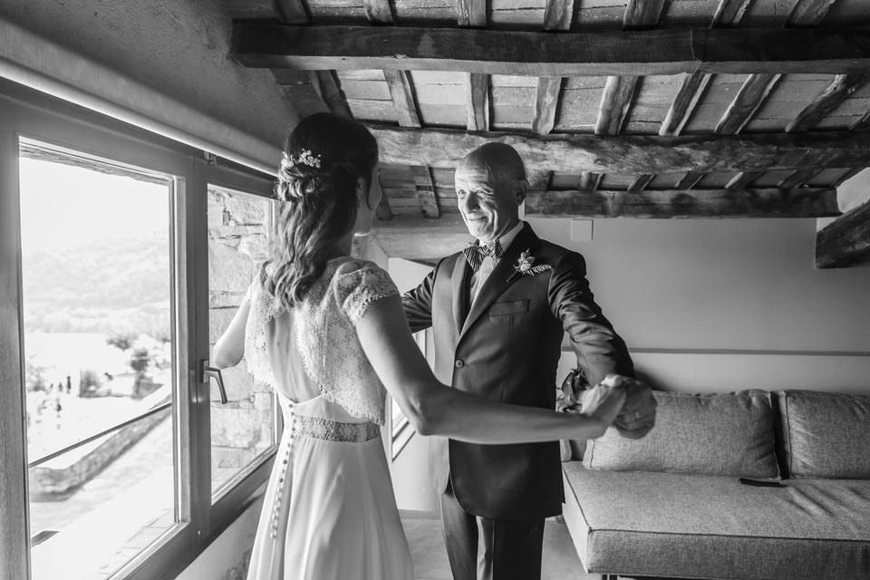 La boda de Guillaume y Nuria