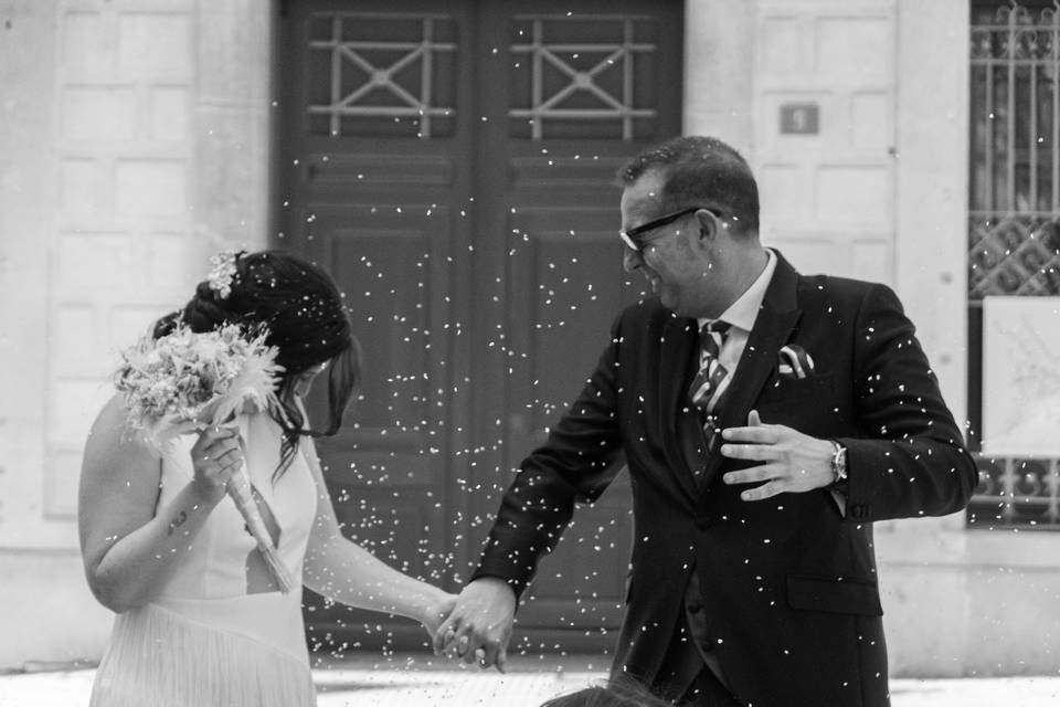 La boda de Victoria y Rafa