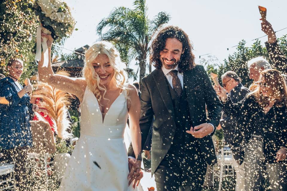 La boda de Miguel y Desi