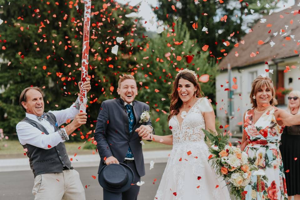 La boda de Eva y Flo