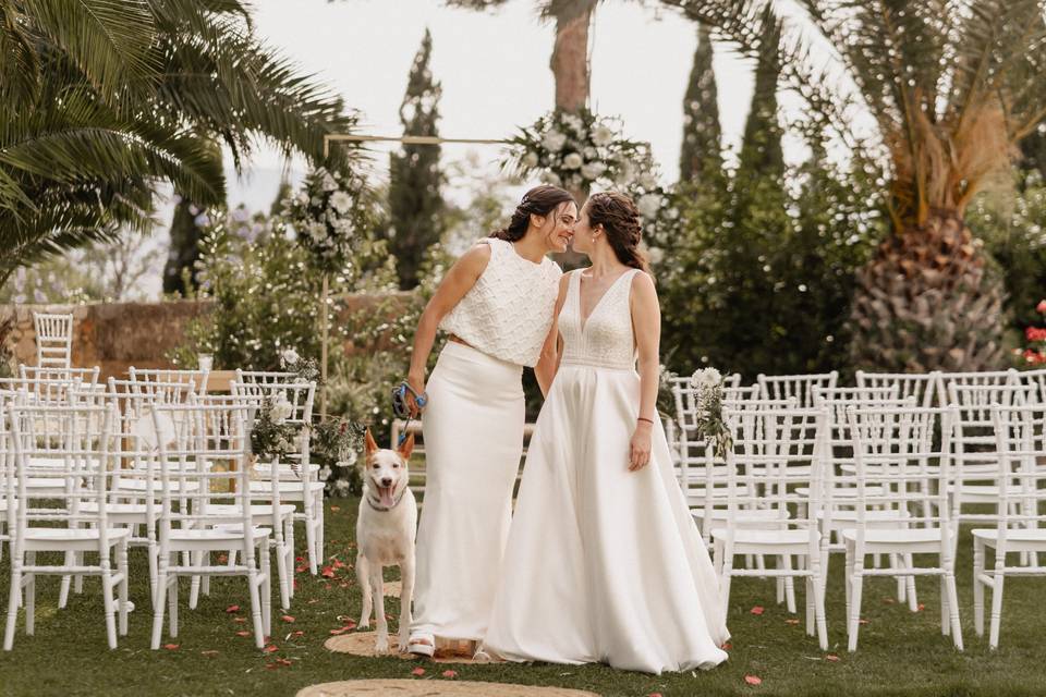 La boda de Maripaz y Anna
