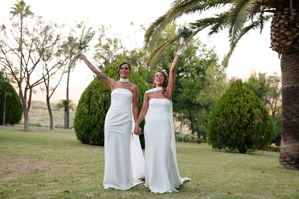 La boda de Mercedes y Susana