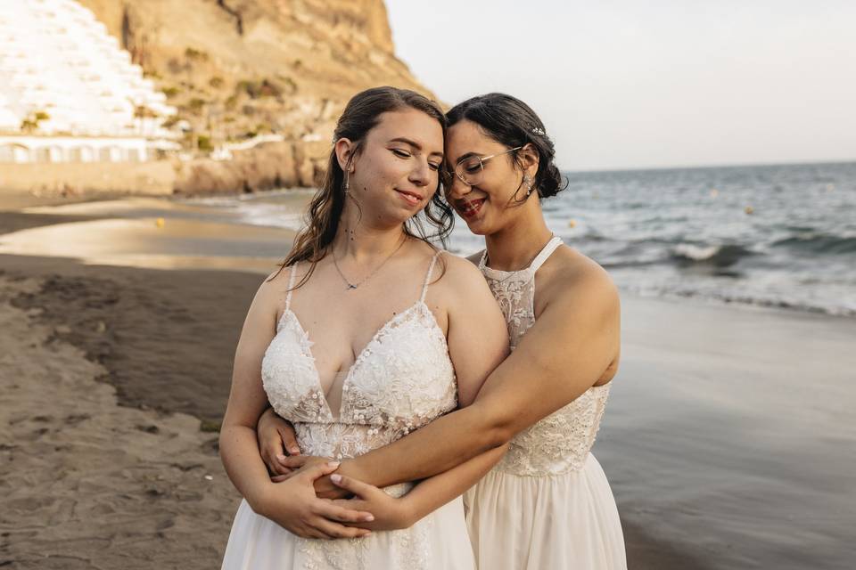 La boda de Teresa y Giselle