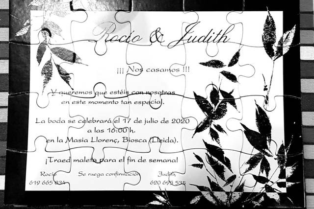 La boda de Judith y Rocio 1