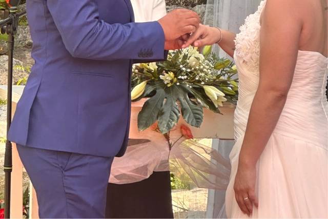 La boda de Sandy  y Ángel  1