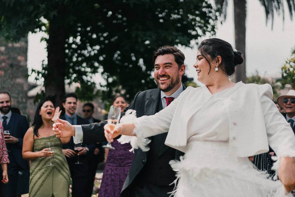 La boda de Clara y Andrew
