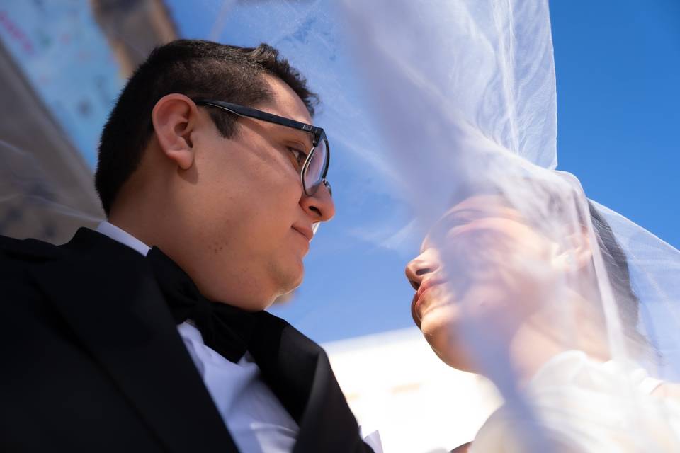 La boda de Narjis y Alex