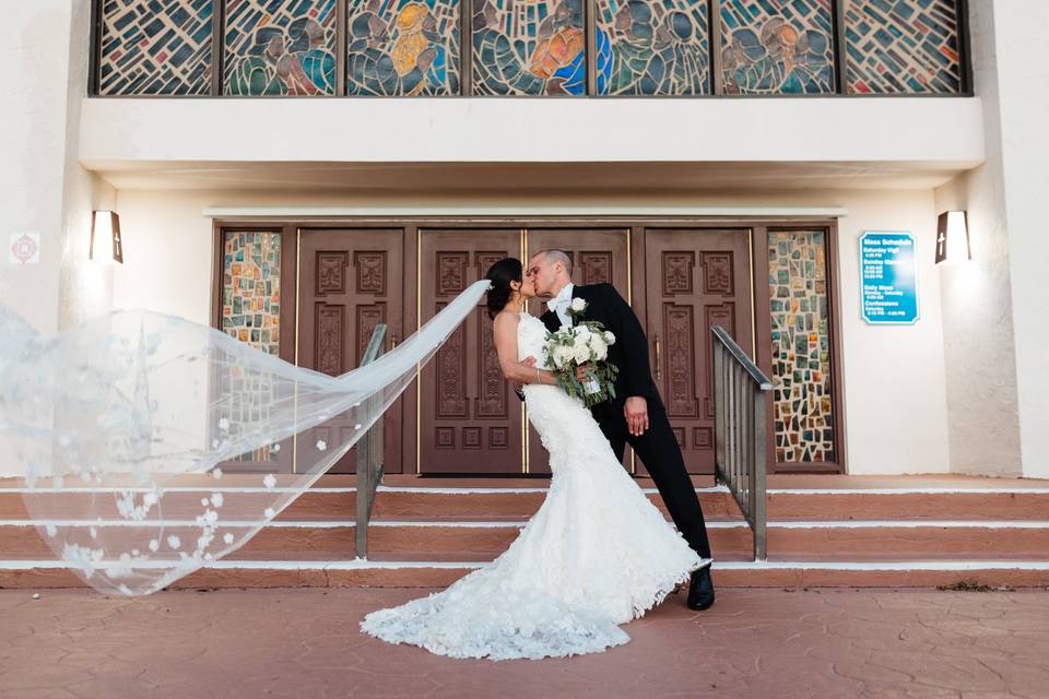 La boda de Andrea y Anthony