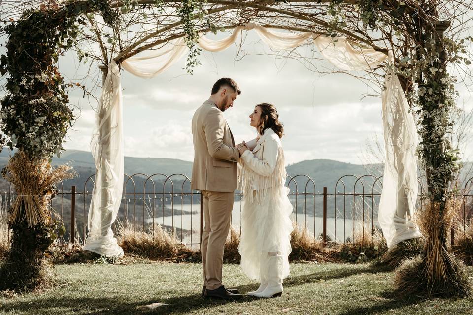 La boda de Emilio y Celia