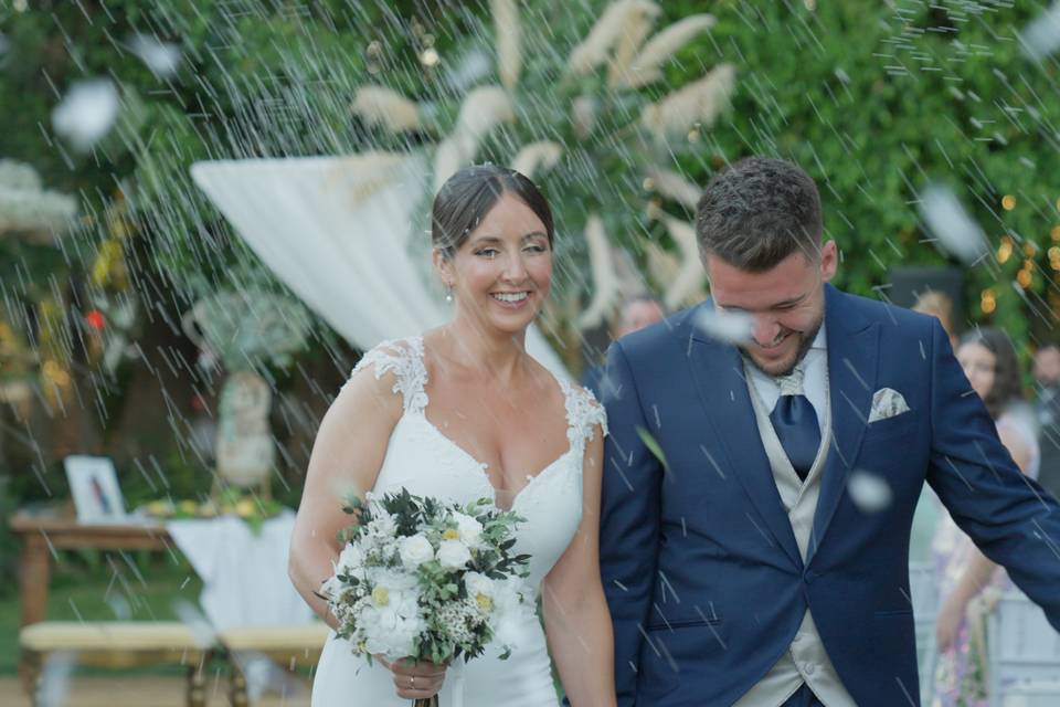 La boda de Auxi y Curro