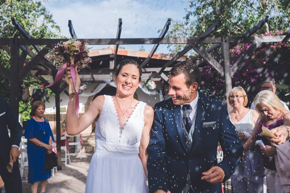La boda de Zenaida y Rubén