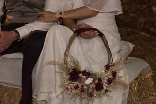 Anna by flowers - 8