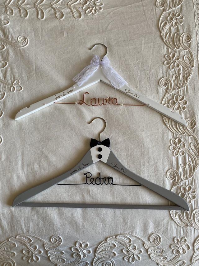 Que Viva la Novia - Perchas personalizadas - 2