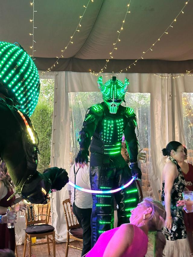 Acrolua Hora Loca y Robots LED - 2