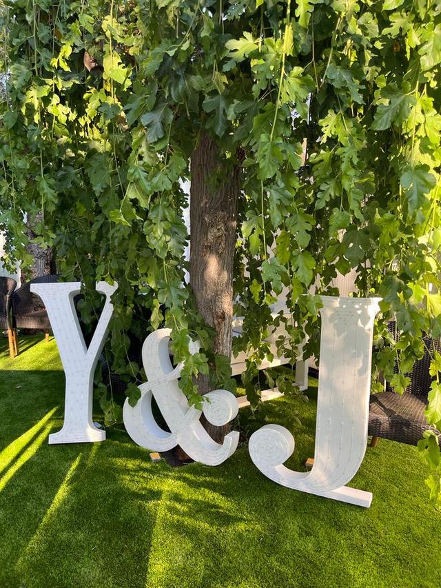 Letras y bodas - Letras decorativas - 2