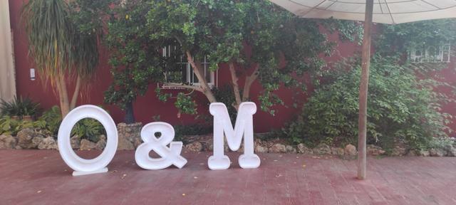 Letras para bodas MR - 3