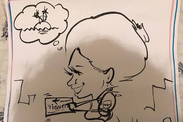 Caricaturista Barcelona 1