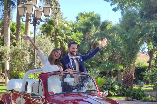 Cabriolet Wedding Car 2