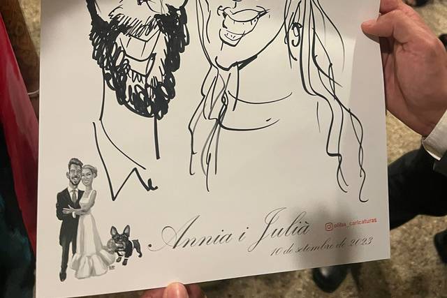 Oliba Caricaturista - Siluetista 1