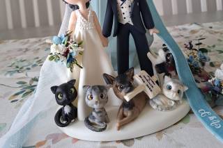 Mrs.Candles - Figuras para la tarta - 8