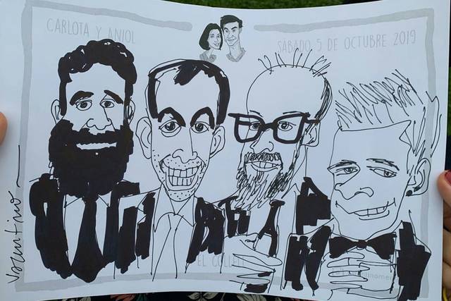 Valentino Menghi Retratista y Caricaturista 4
