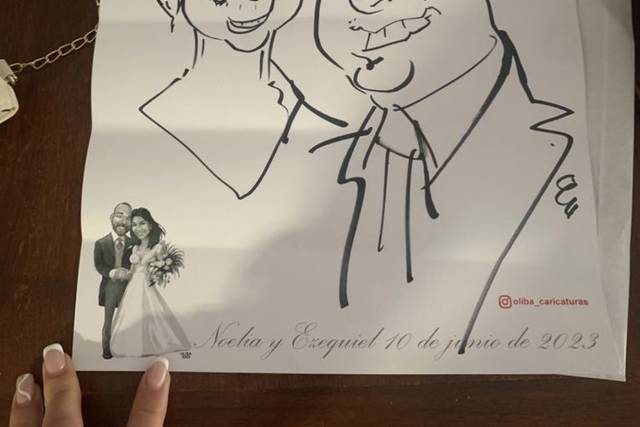 Oliba Caricaturista - Siluetista 4