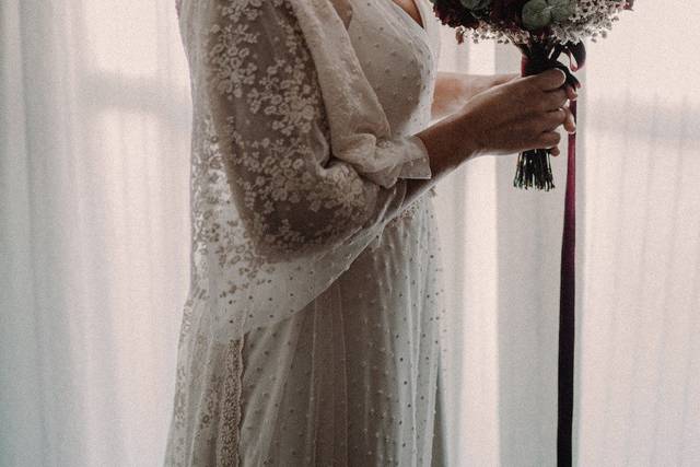 Boutonniere de paniculata - Sira Mae - Atelier de Flores