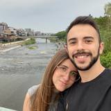 Pareja viajera