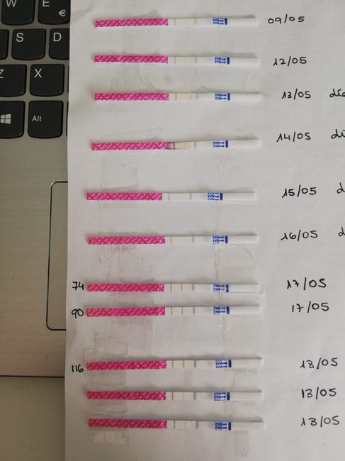 Ayuda con los test de ovulacion!!! 1