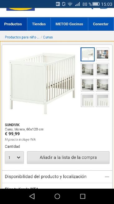 Cuna ikea - 1