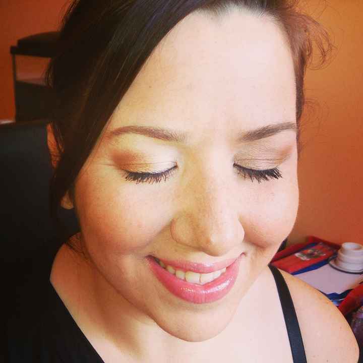 Mi prueba de maquillaje!!!!!  - 2