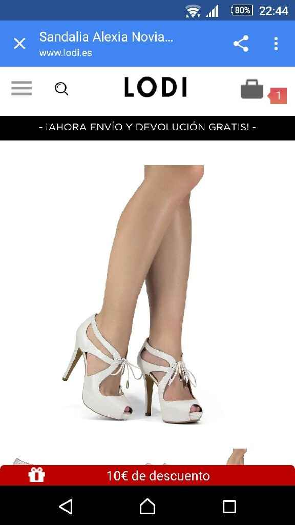 Zapatos de novia. tacón alto o comodidad? - 1