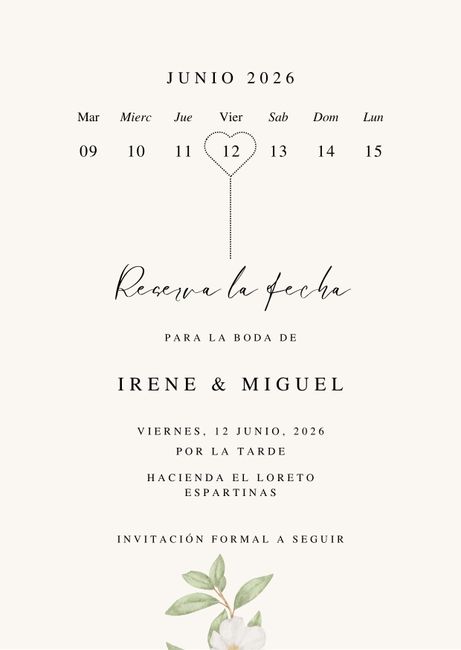 Save the date 1