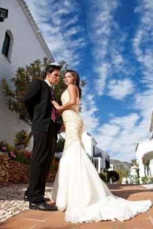 Maquillaje novios exteriores jorge urbano