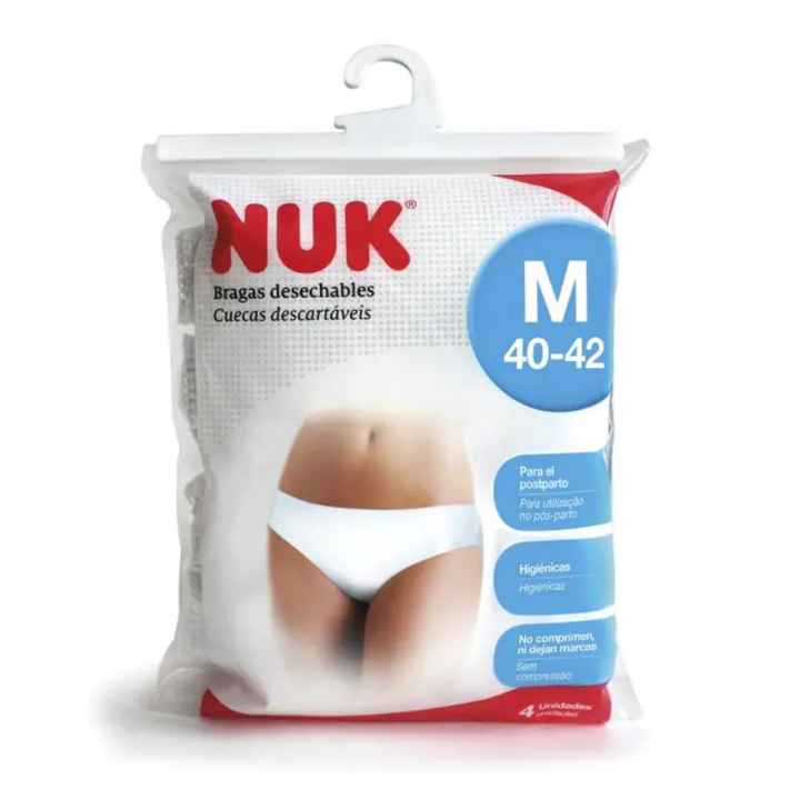 Bragas desechables postparto Nuk/ Carrefour opiniones - 1