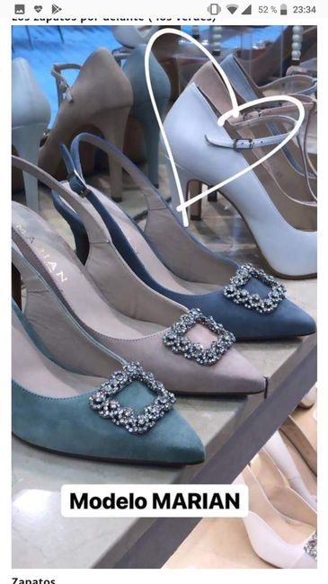 Color de zapatos 1