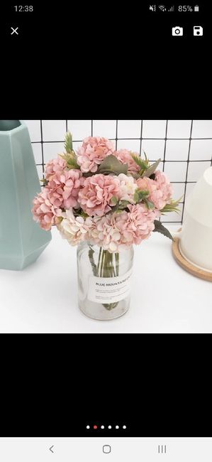 Flores de tela para la decoración de tu finca y banquete ¿os gusta la idea? 6