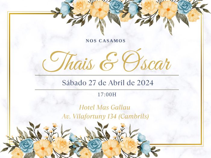 Dudas con invitaciones 2