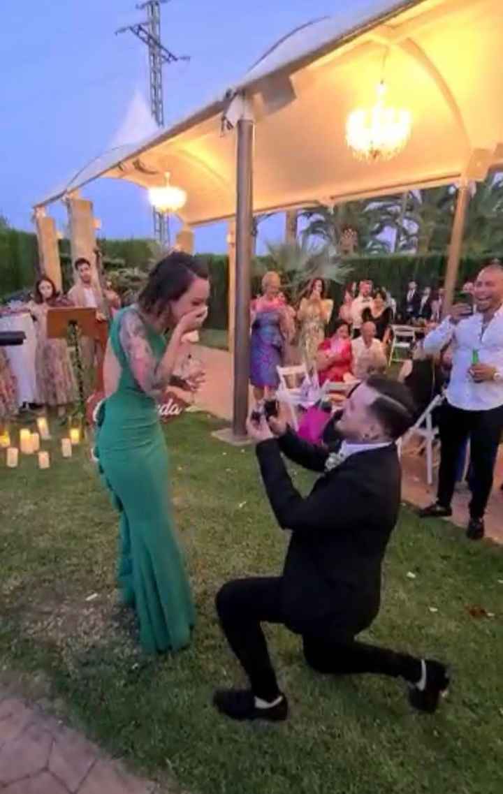 ¡Pedida de mano en mi boda! 💍 - 1