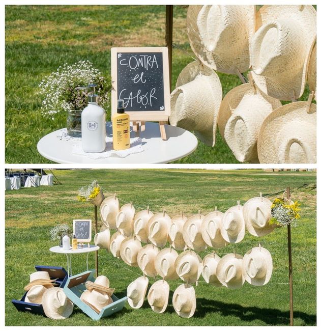 sobrero para los invitados