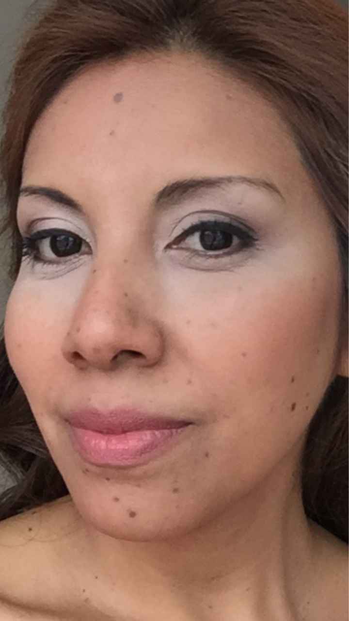  Cuantas pruebas os incluye la maquilladora? - 1