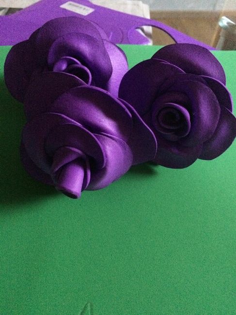 Flores de goma eva - 2