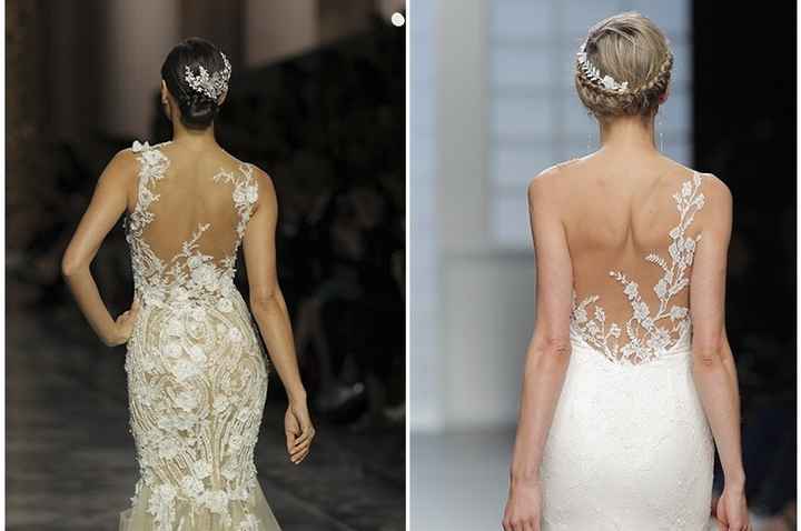 peinados vestidos espalda tattoo