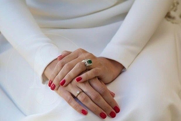 manicura 4 de rojo