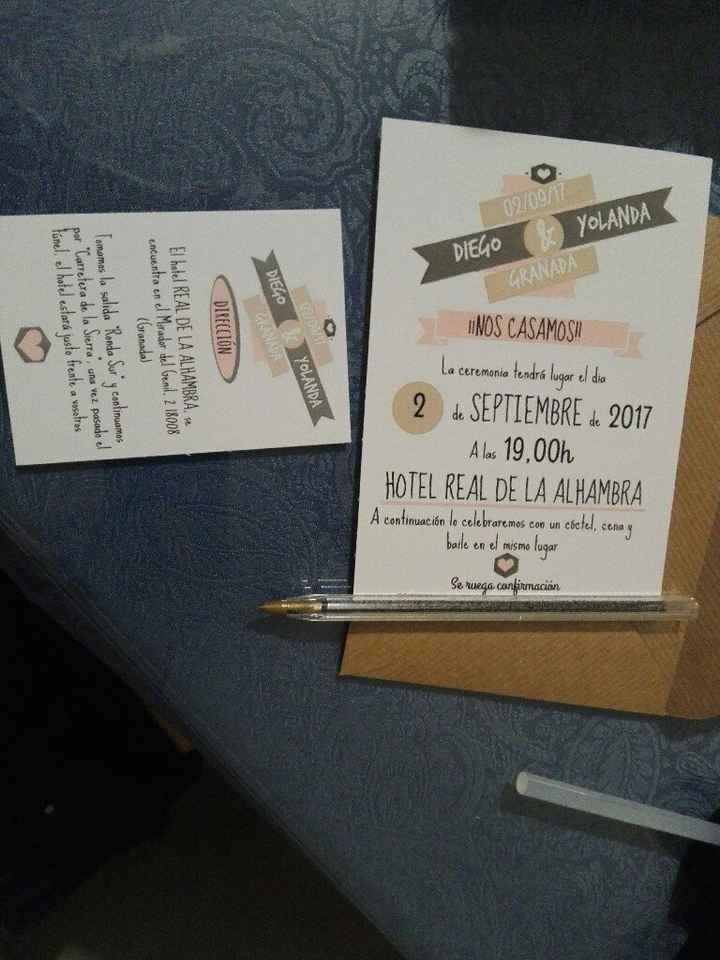 Invitaciones diy - 1