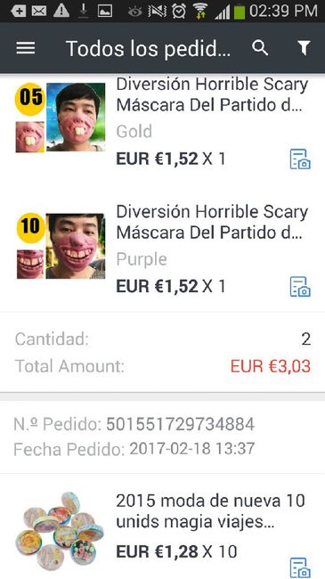 Mis comoras en alyexpress de hoy - 2