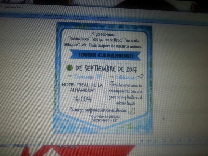 Opinión porfa ( invitaciones ) - 1