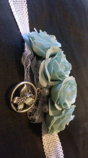  Cartel para firmas y pulseras de damas de honor y novia - 3